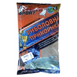 Прикормка для рыбы, Feeder Sport Лещ, 1кг, вкус Ваниль, цвет черный